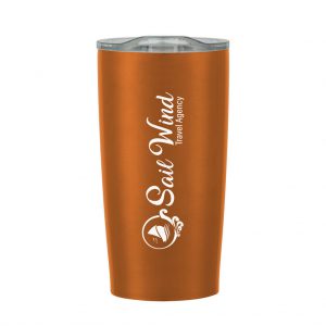 Branded 20 oz Himalayan Tumbler Metallic Orange