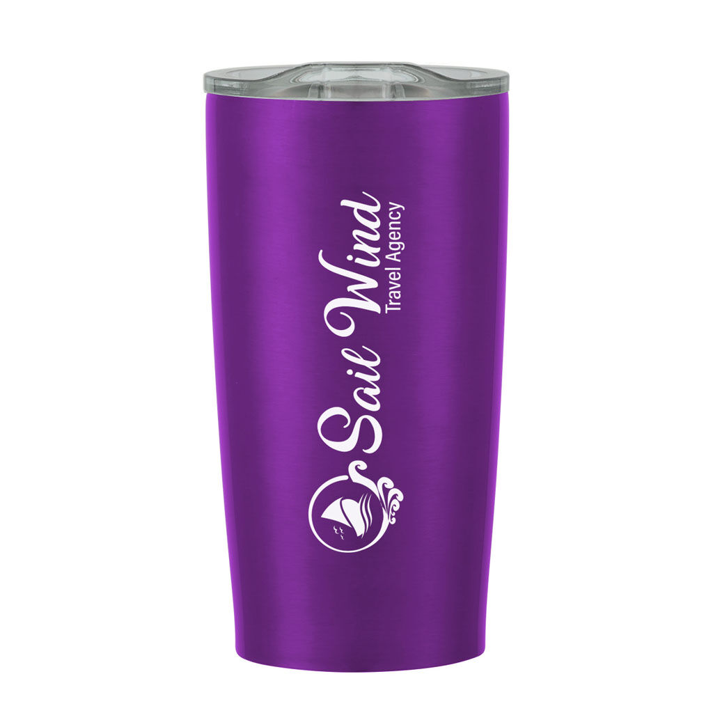 Branded 20 oz Himalayan Tumbler Metallic Purple