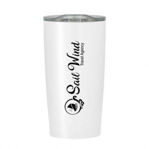 Branded 20 oz Himalayan Tumbler White