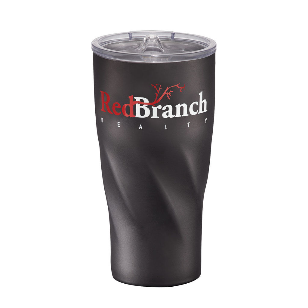 Custom Branded 20 oz Hugo Copper Vacuum Insulated Tumbler - Graphite