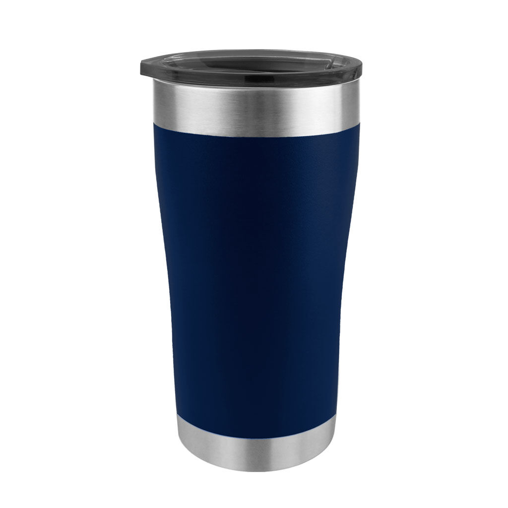 Branded 20 oz Tempercraft Tumbler Navy