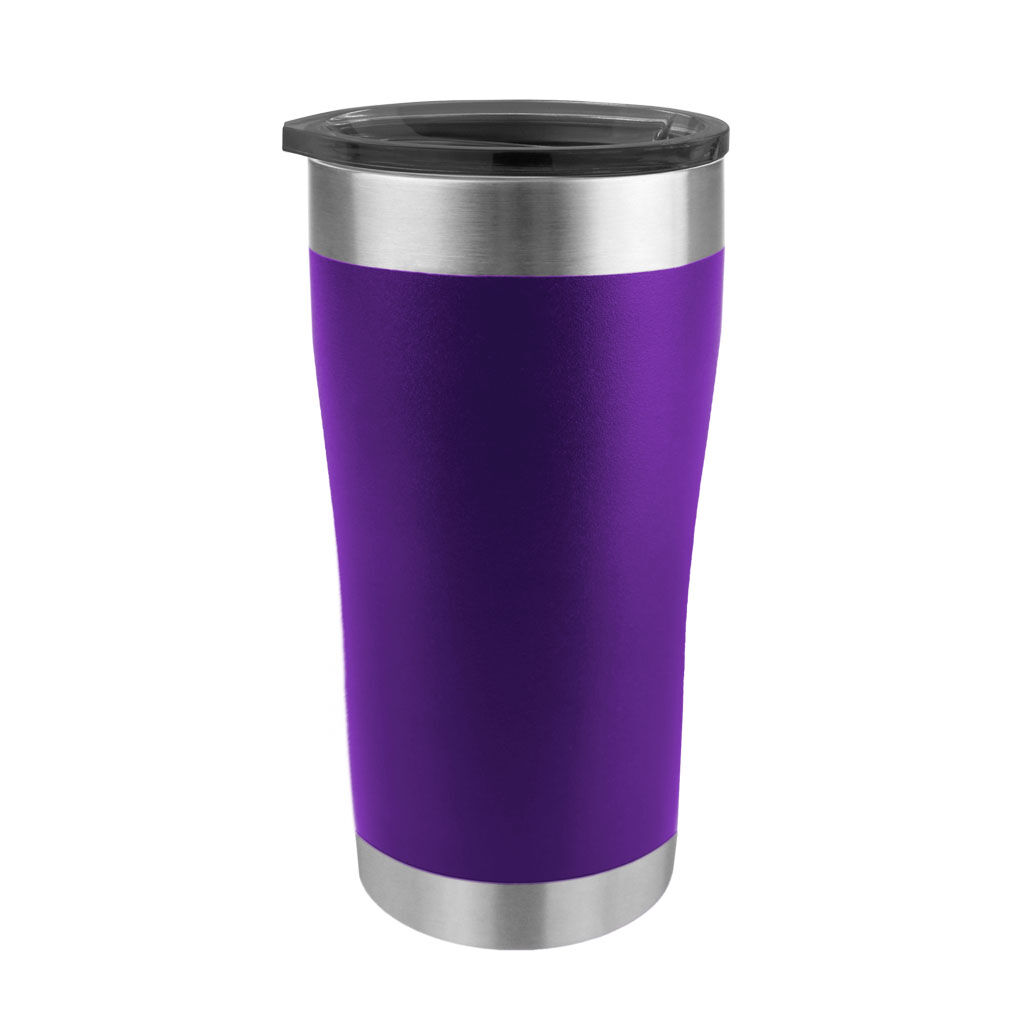 Branded 20 oz Tempercraft Tumbler Purple