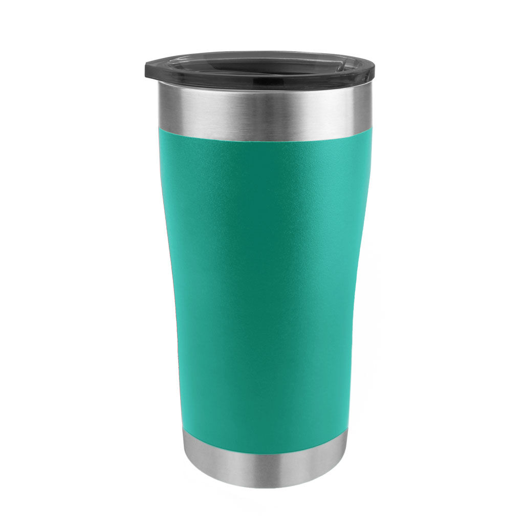 Branded 20 oz Tempercraft Tumbler Turquoise