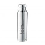 Custom Branded 22 oz Thor Copper Vacuum Insulated Bottle - Silver