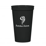 Custom Branded 22 oz Big Game Cup - Black