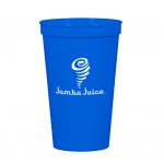 Custom Branded 22 oz Big Game Cup - Blue