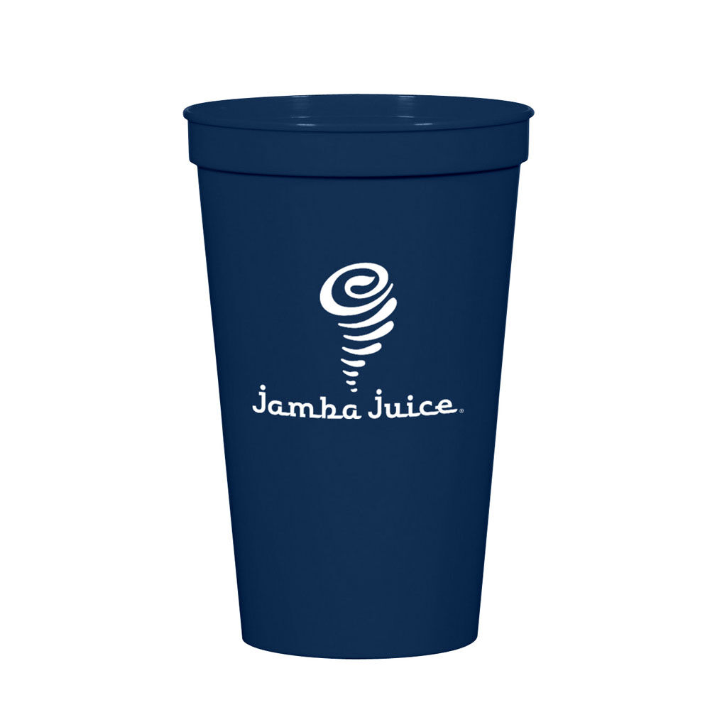 Branded 22 oz Big Game Cup Navy