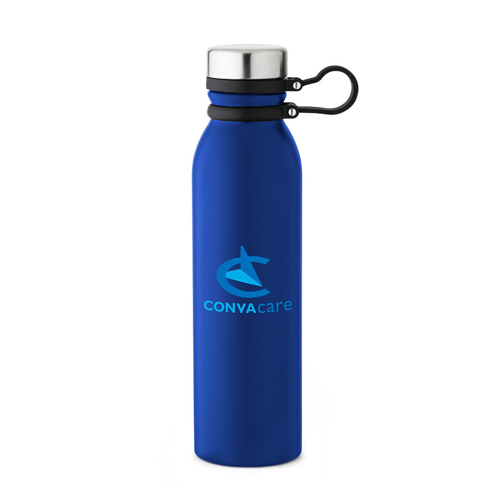 Branded 24 oz Basecamp Sierra Bottle Blue