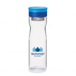 Custom Branded 25 oz Infusion Water Bottle - Blue