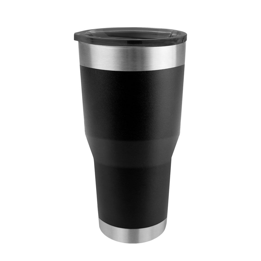 Branded 28 oz Tempercraft Tumbler Black