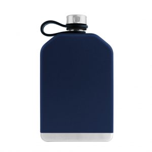 Branded 8 oz Tempercraft Flask Navy