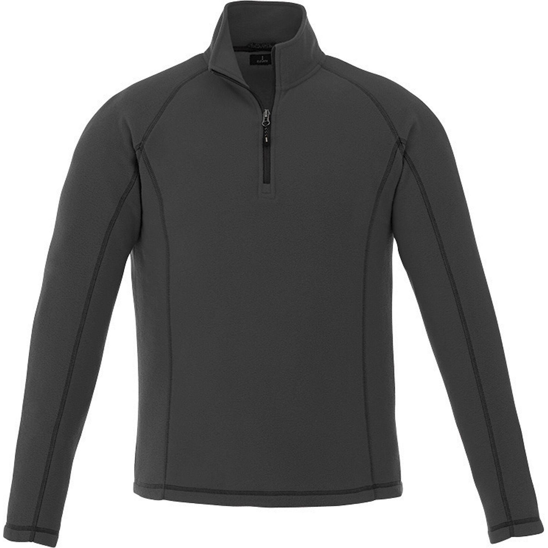 Branded Bowlen Polyfleece Quarter Zip (Male) Grey Storm