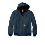 Branded Carhartt ® Thermal-Lined Duck Active Jac Navy