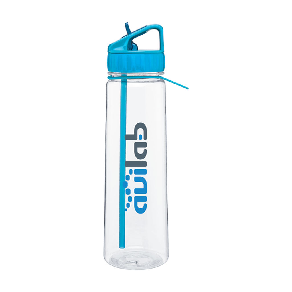 Branded 30 oz h2go Angle Aqua