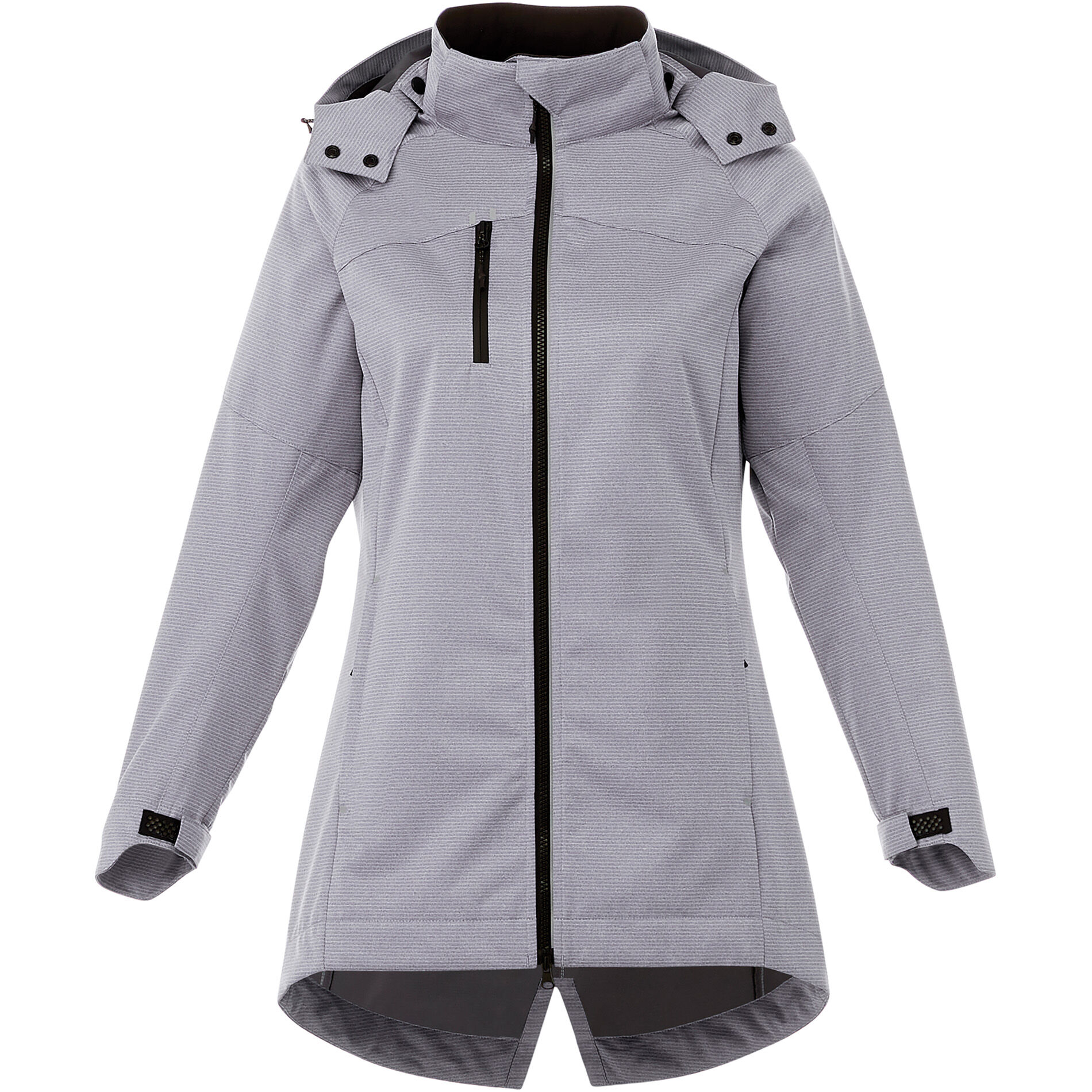 Custom Branded Womens Bergamo Softshell Jacket - Quarry