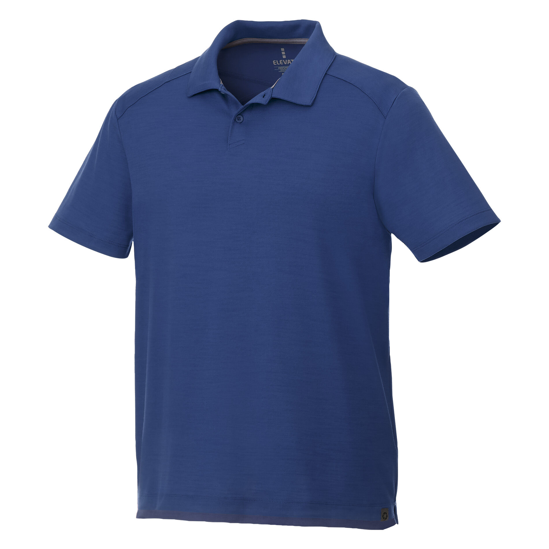 Custom Branded Amos Eco SS Polo (Male) - Metro Blue