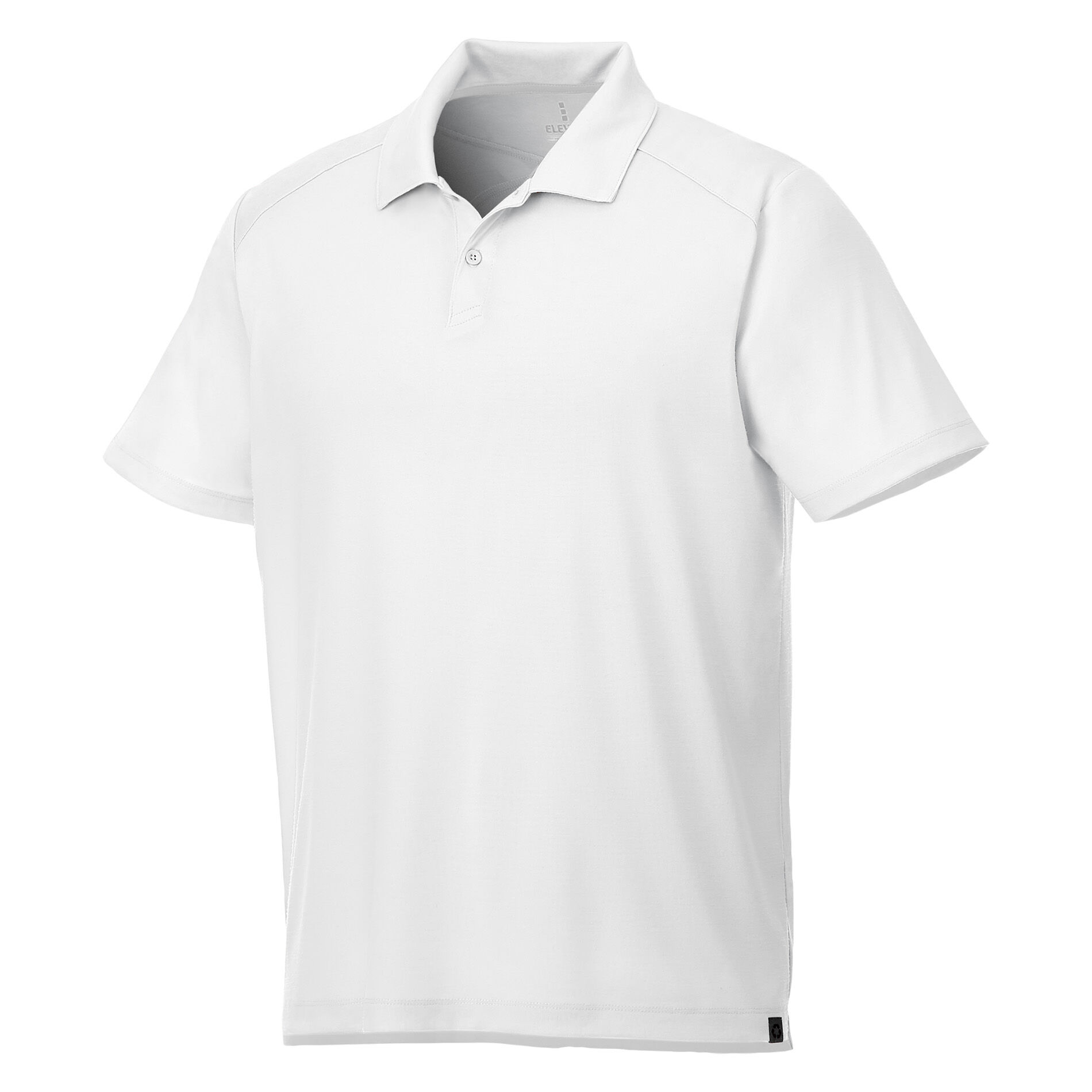 Custom Branded Amos Eco SS Polo (Male) - White