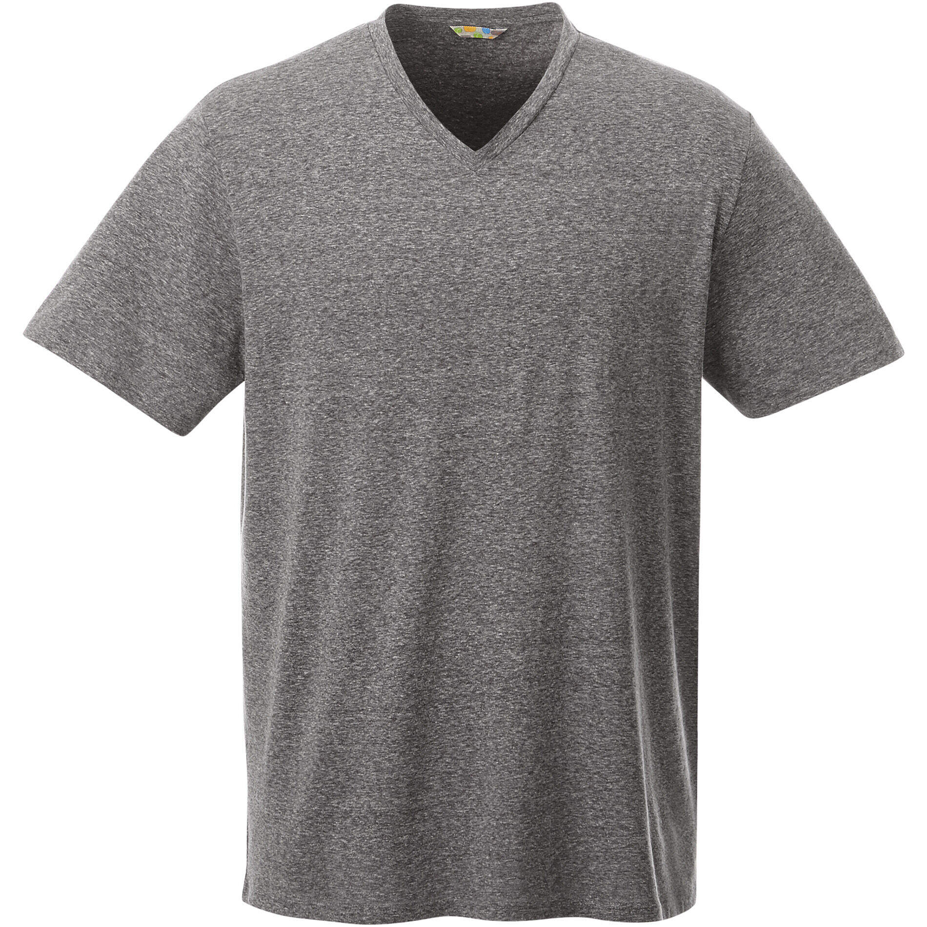 Custom Branded Canyon SS Tee (Male) - Heather Dark Charcoal