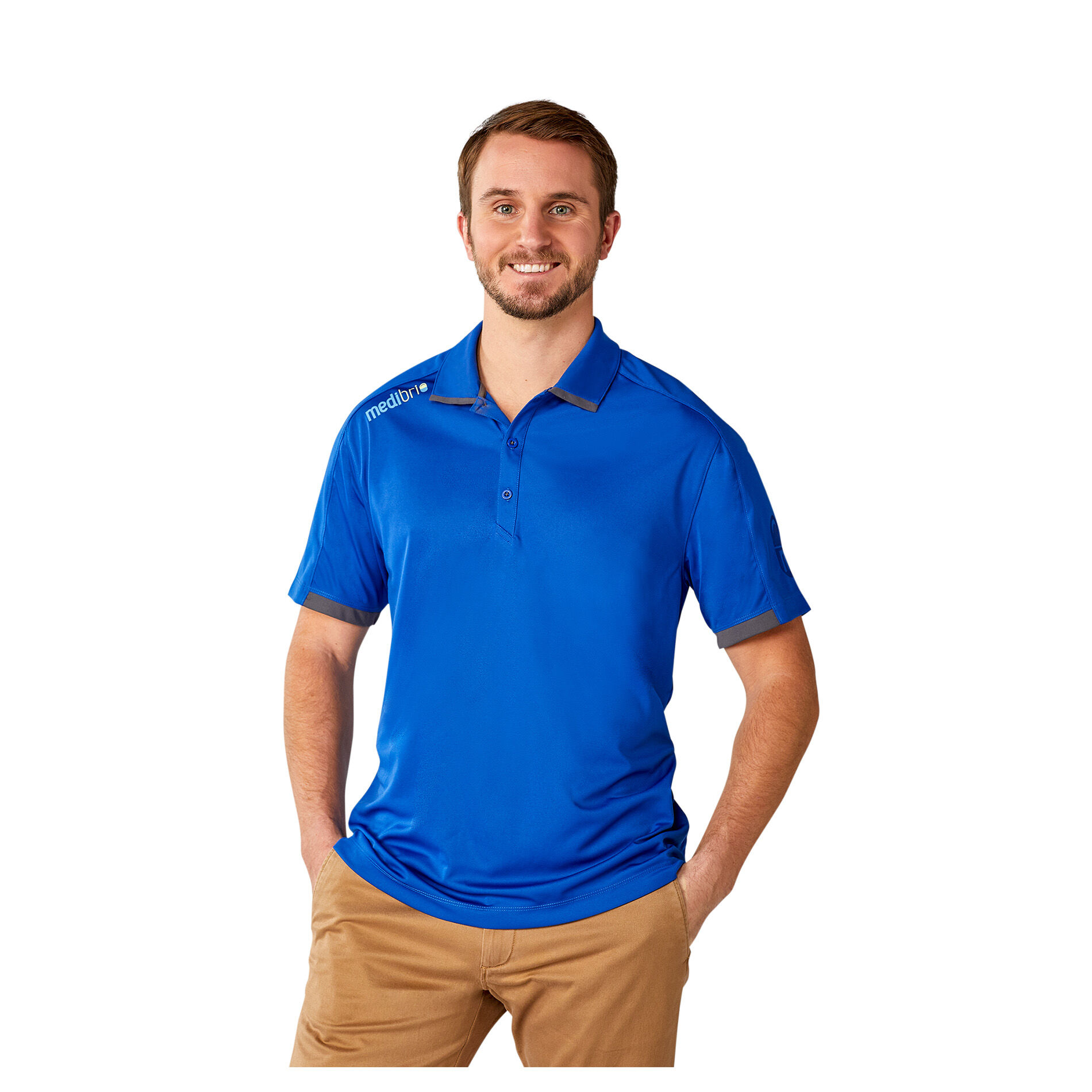 Custom Branded Cerrado SS Polo (Male)