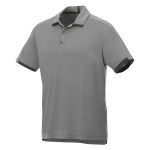 Branded Cerrado SS Polo (Male) Quarry/Grey Storm