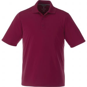 Branded Dade Short Sleeve Polo (Male) Maroon