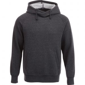 Branded Dayton Fleece Hoody (Male) Heather Dark Charcoal