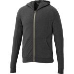 Custom Branded Garner Knit Full Zip Hoody (Male) - Heather Dark Charcoal