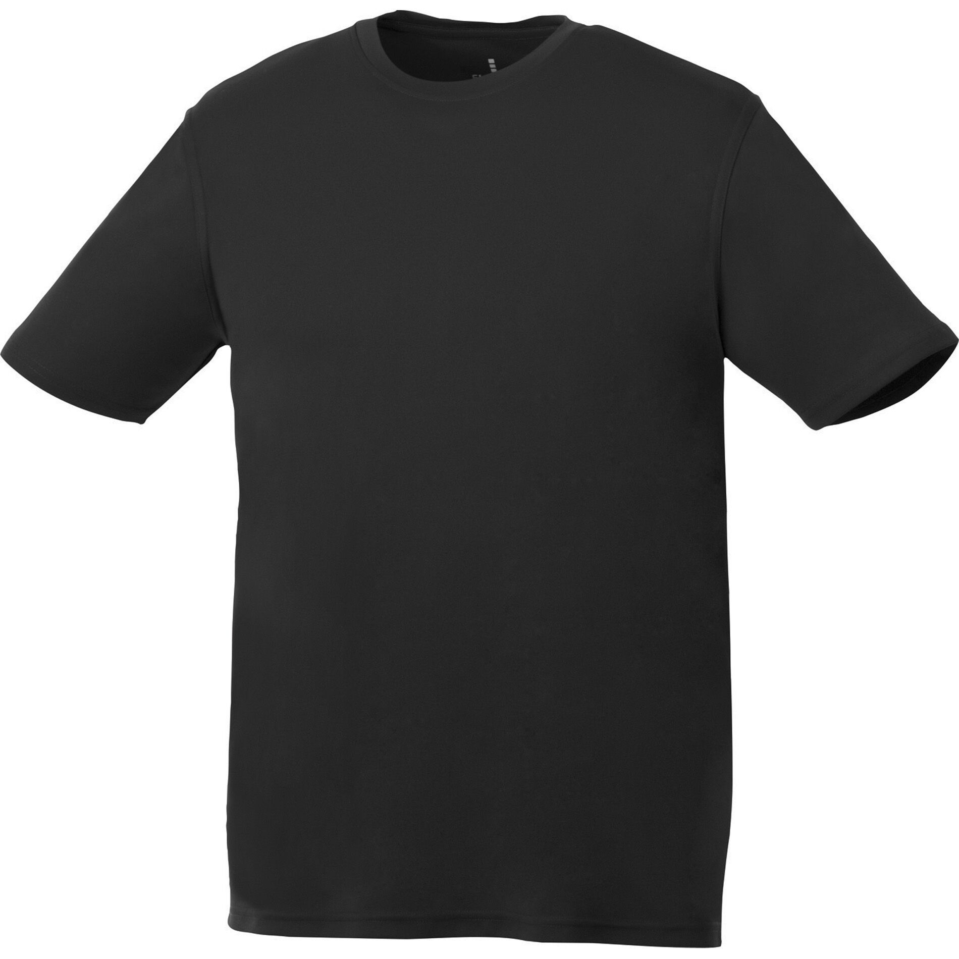 Custom Branded Omi Short Sleeve Tech Tee (Male) - Black