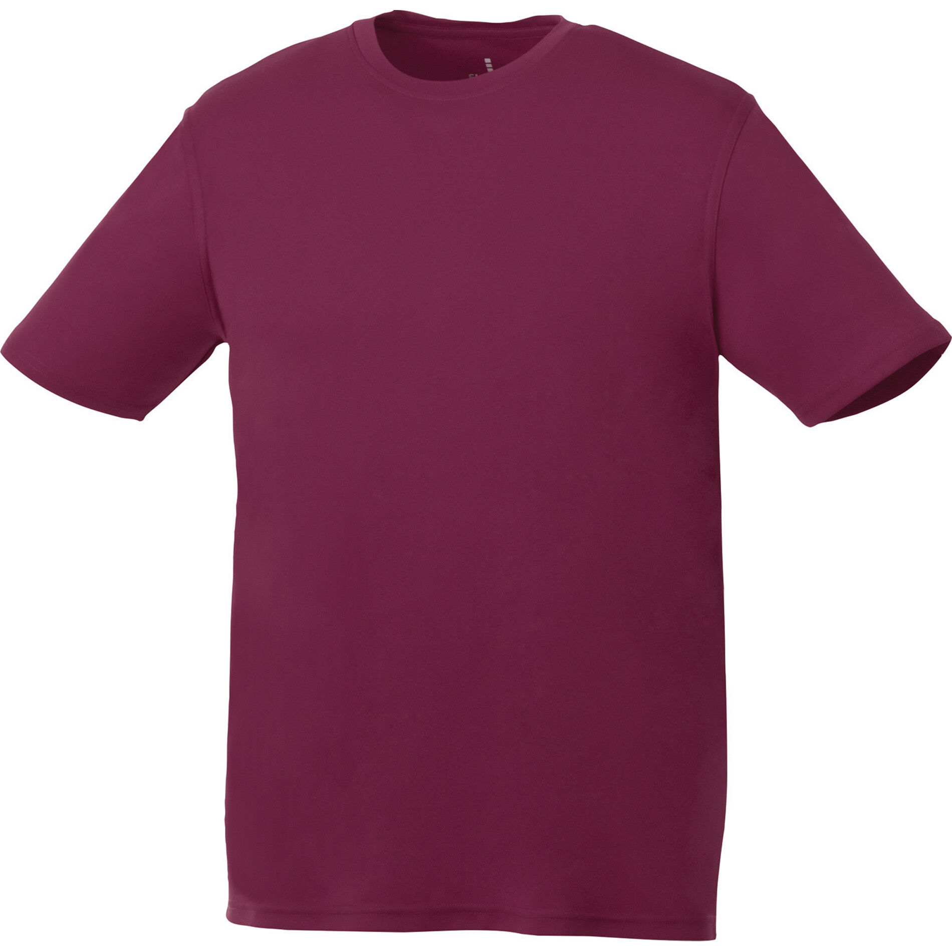 Custom Branded Omi Short Sleeve Tech Tee (Male) - Maroon