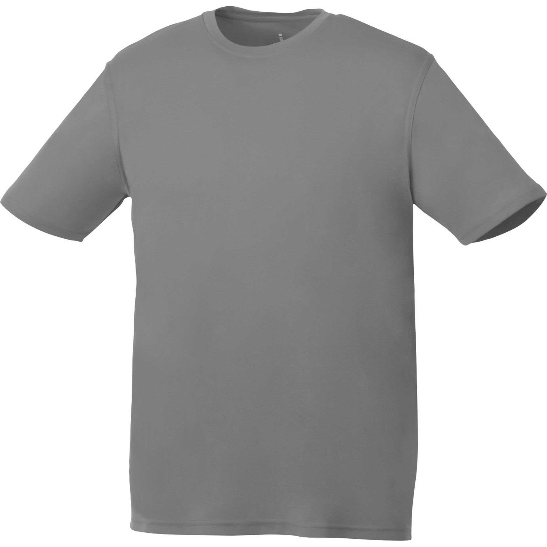 Custom Branded Omi Short Sleeve Tech Tee (Male) - Steel Grey