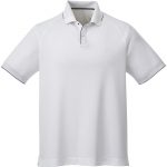 Branded Mens Remus SS Polo White/Quarry