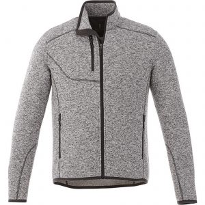 Branded Tremblant Knit Jacket (Male) Light Heather Grey