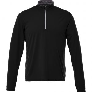 Branded Vega Tech Half Zip (Male) Black