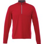 Custom Branded Vega Tech Half Zip (Male) - Team Red