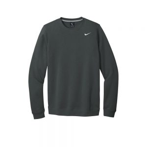 Branded Nike Club Fleece Crew (Male) Anthracite