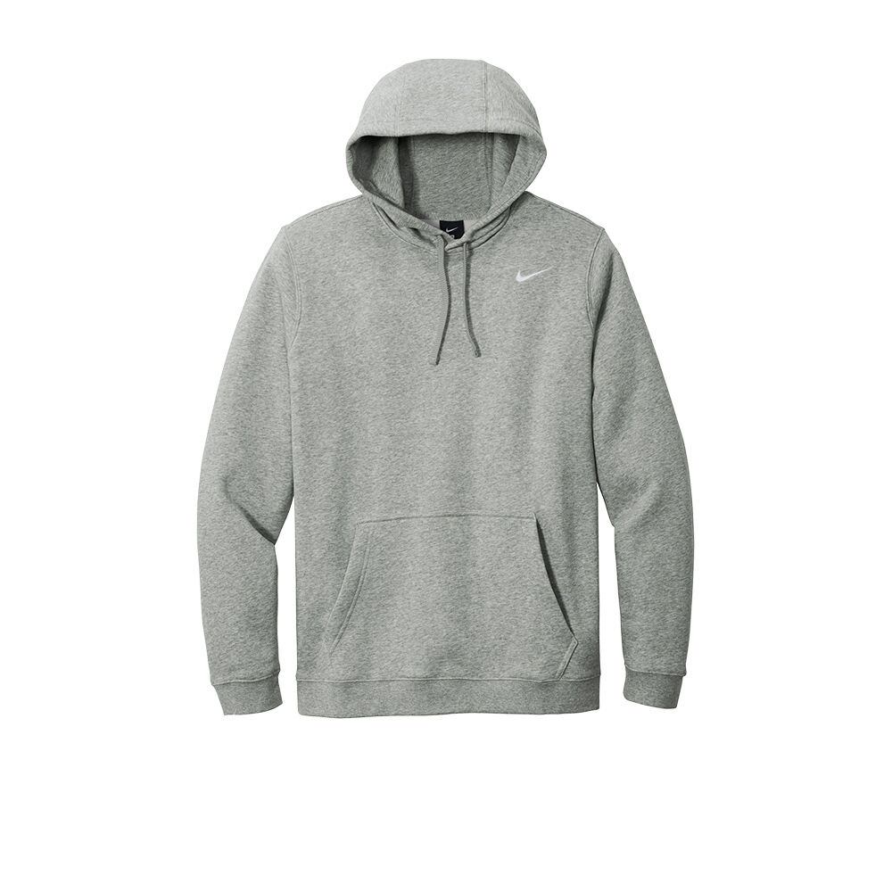 Custom Branded Nike Hoodies - Dark Heather Grey