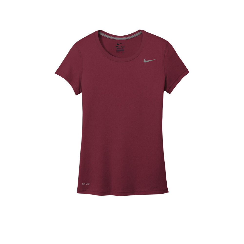 Custom Branded Nike T-Shirts - Deep Maroon