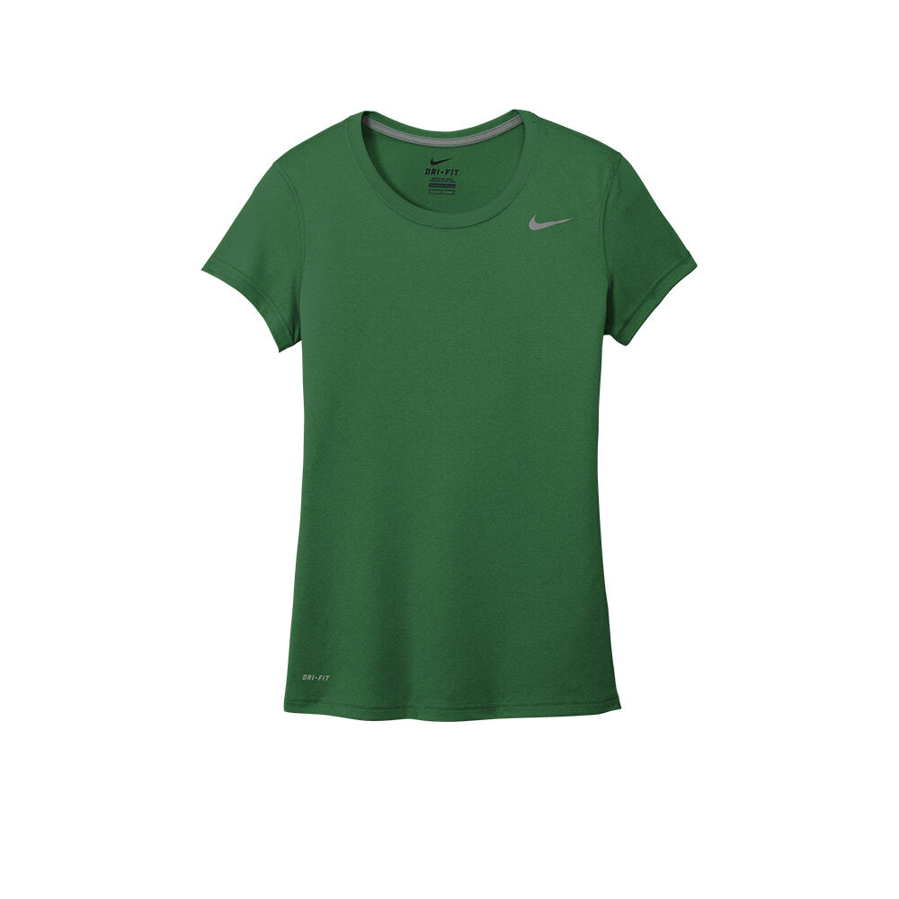 Branded Nike Ladies Legend Tee Gorge Green