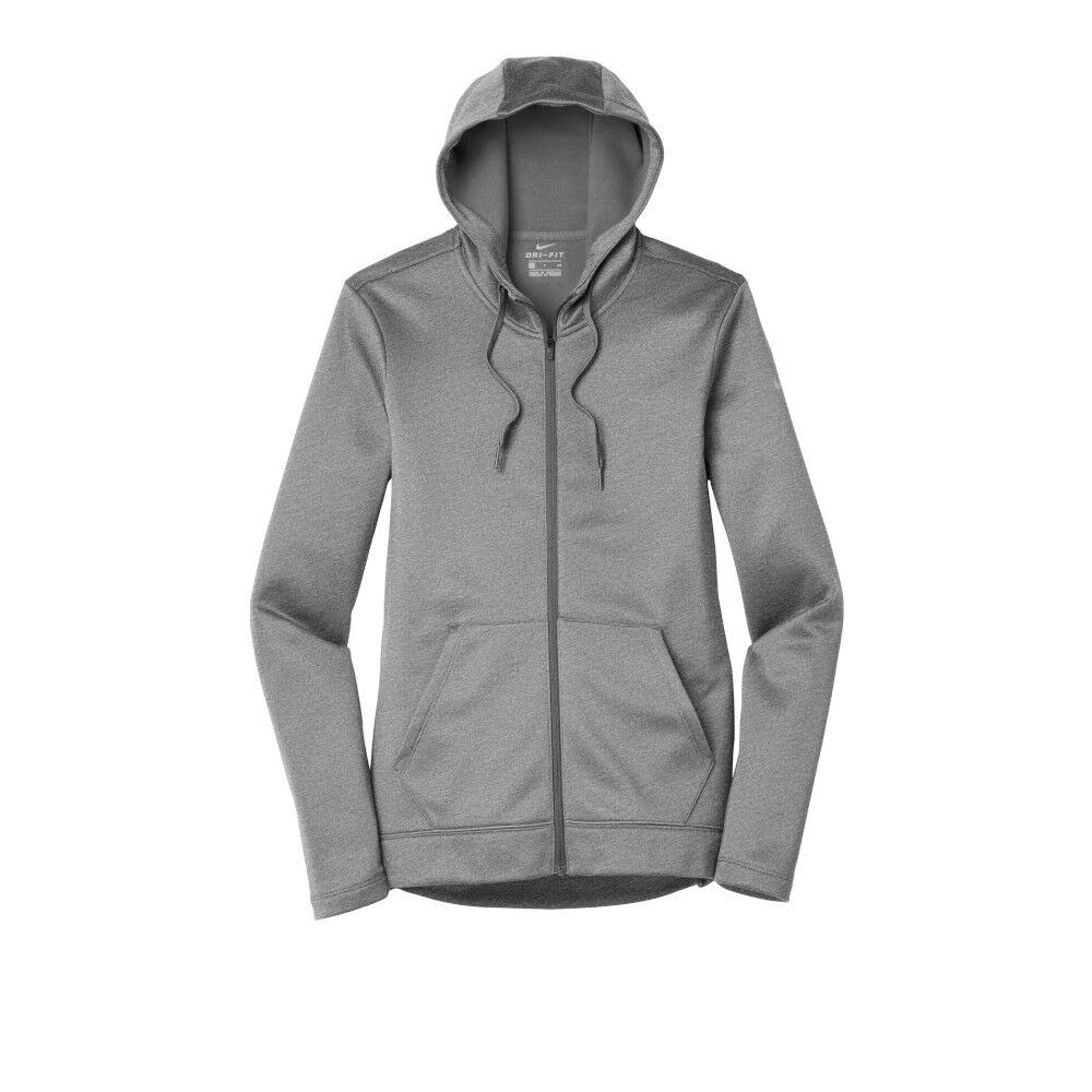 Custom Branded Nike Hoodies - Dark Heather Grey