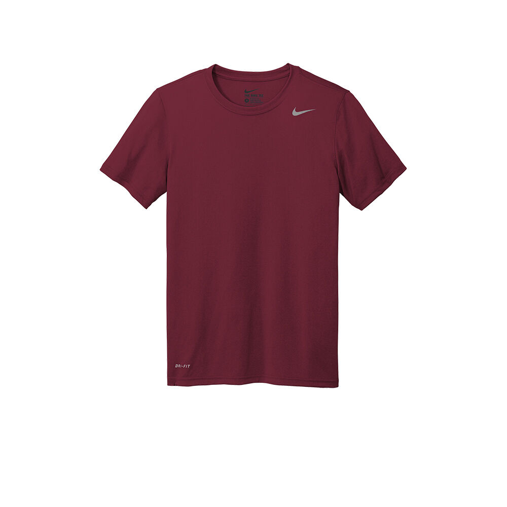 Custom Branded Nike T-Shirts - Deep Maroon