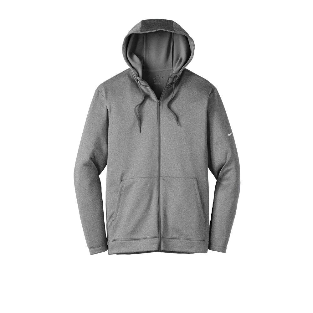 Custom Branded Nike Hoodies - Dark Heather Grey