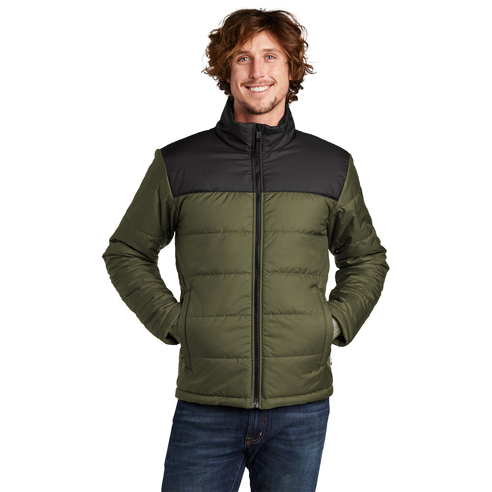 Branded The North Face Everyday Insulated Jacket Burnt Olive Green