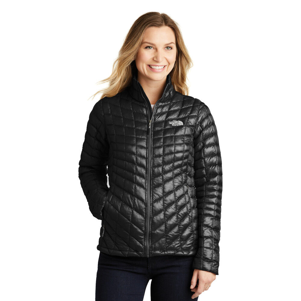 Branded The North Face Ladies ThermoBall Trekker Jacket TNF Black