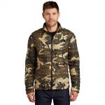 Branded The North Face ThermoBall Trekker Jacket Burnt Olive Green Woodchip Camo Print