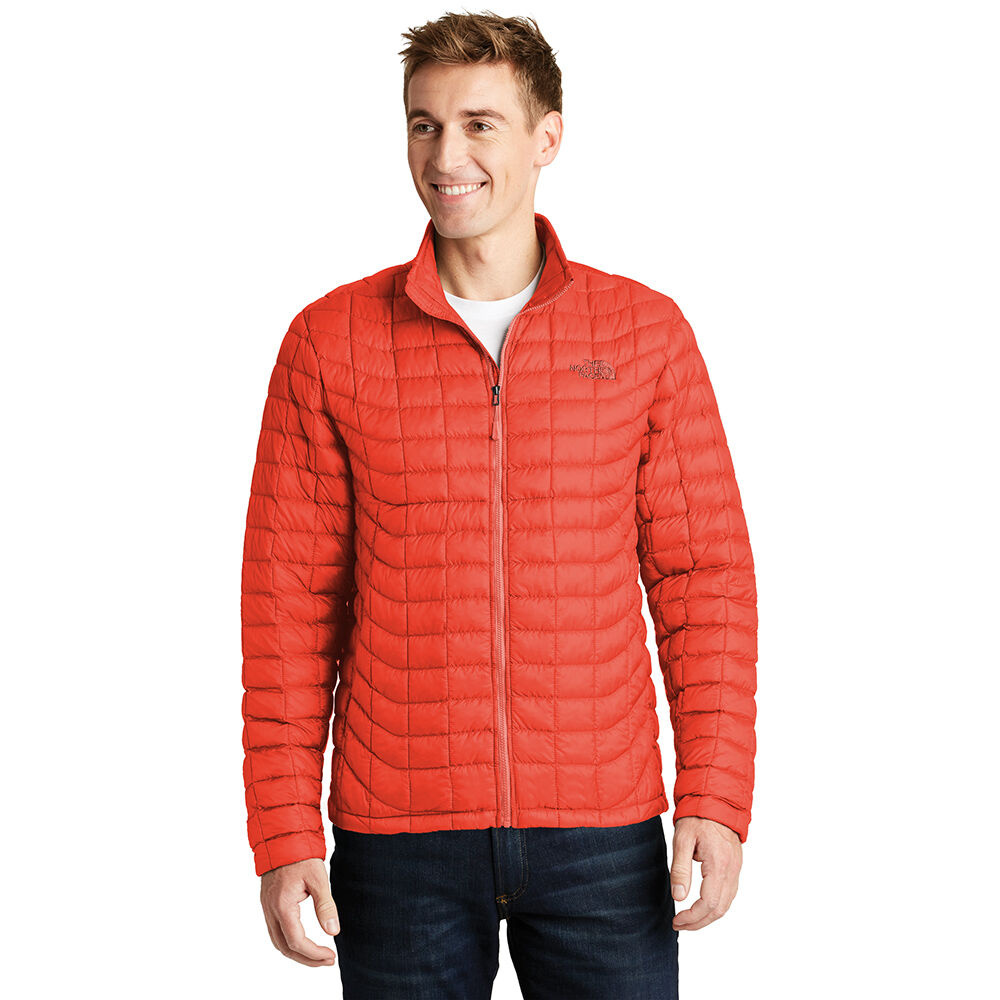 Branded The North Face ThermoBall Trekker Jacket Fire Brick Red