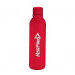 Custom Branded 17 oz Thor Copper Vacuum Insulated Bottle - Red