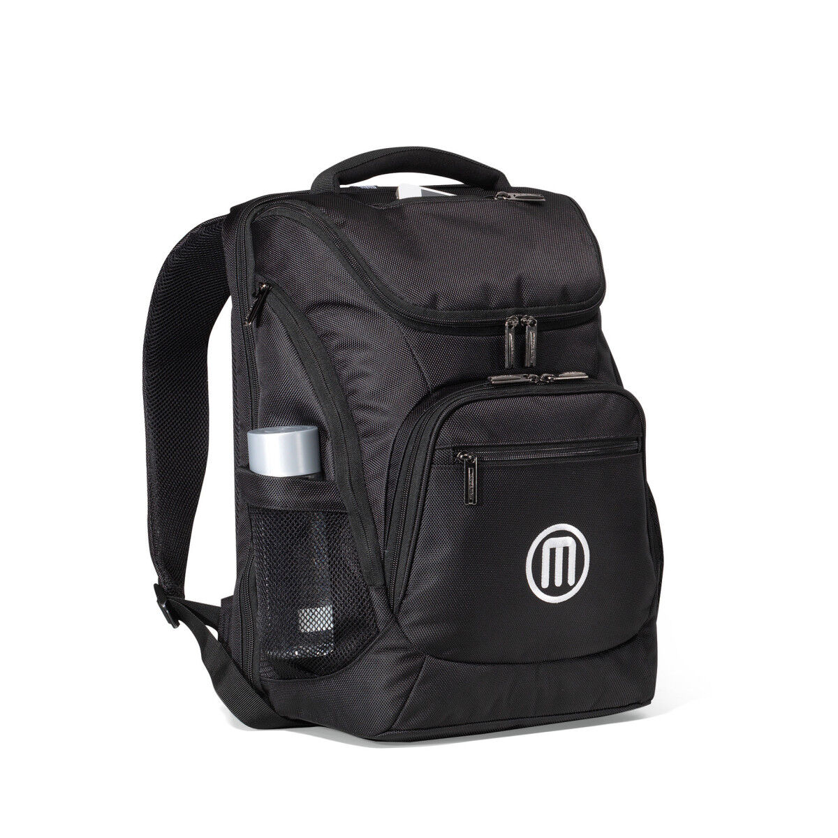 Branded Travis & Wells® Denali Computer Backpack Black