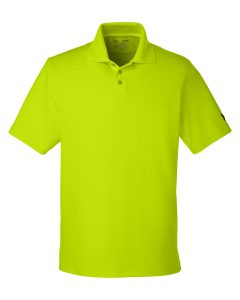 Branded Under Armour Men’s Corp Performance Polo Hi Vis Yellow