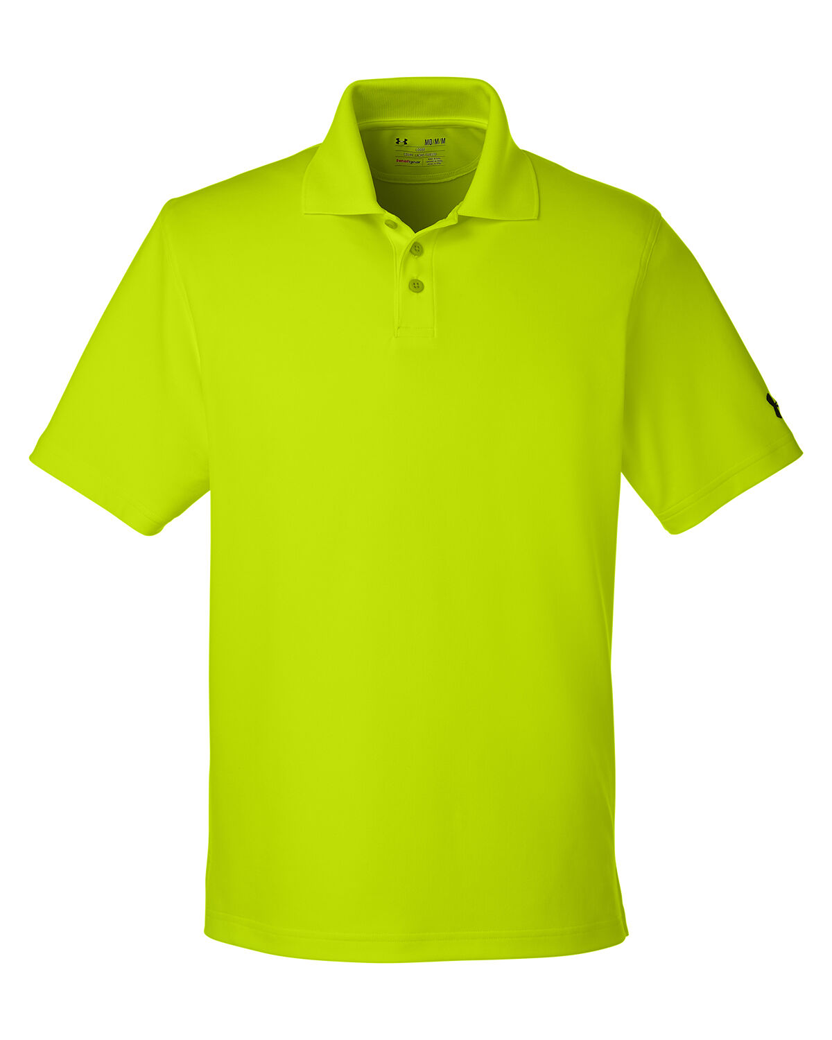 Custom Branded Under Armour Polos - Hi Vis Yellow