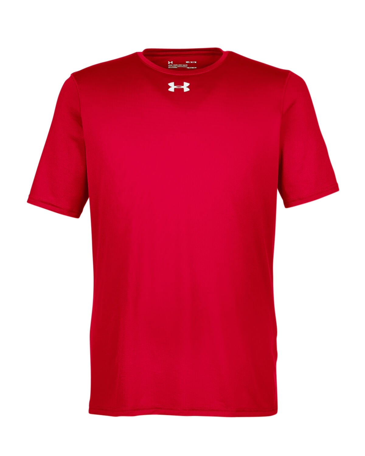 Custom Branded Under Armour T-Shirts - Red/Metallic Silver